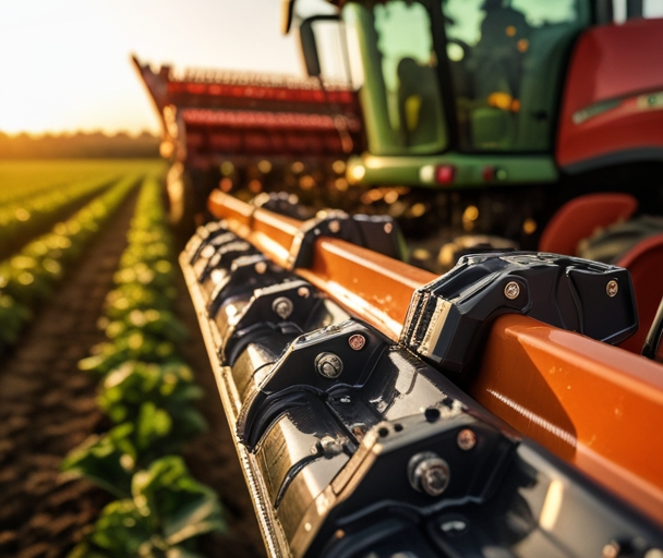 Fixadores em máquinas agrícolas